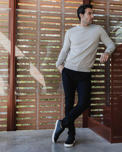 AZOTH - BLACK SLIM FIT CHINO