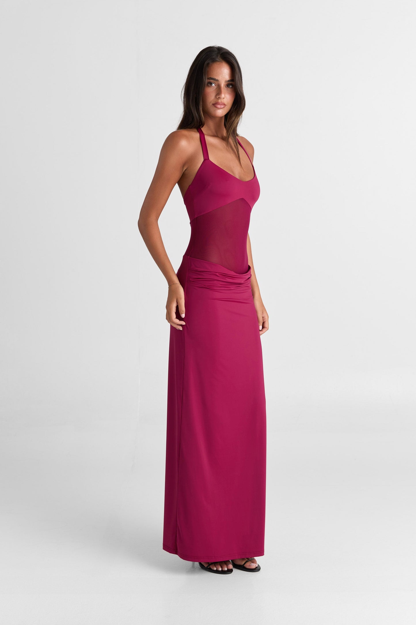Sariya Maxi Dress Ruby
