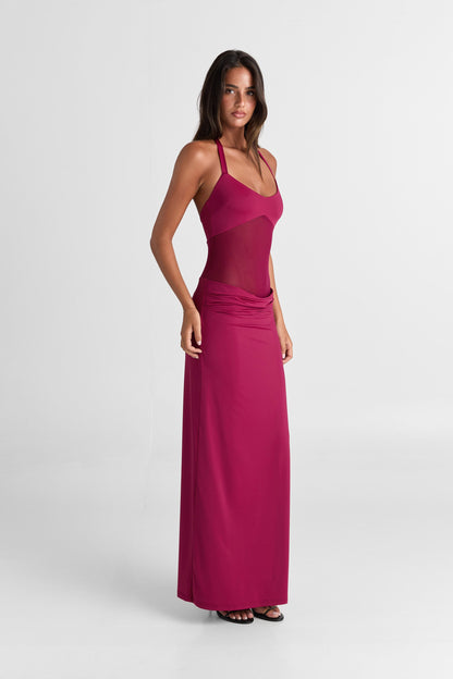 Sariya Maxi Dress Ruby