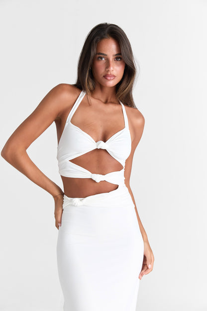 Oralia Dress White