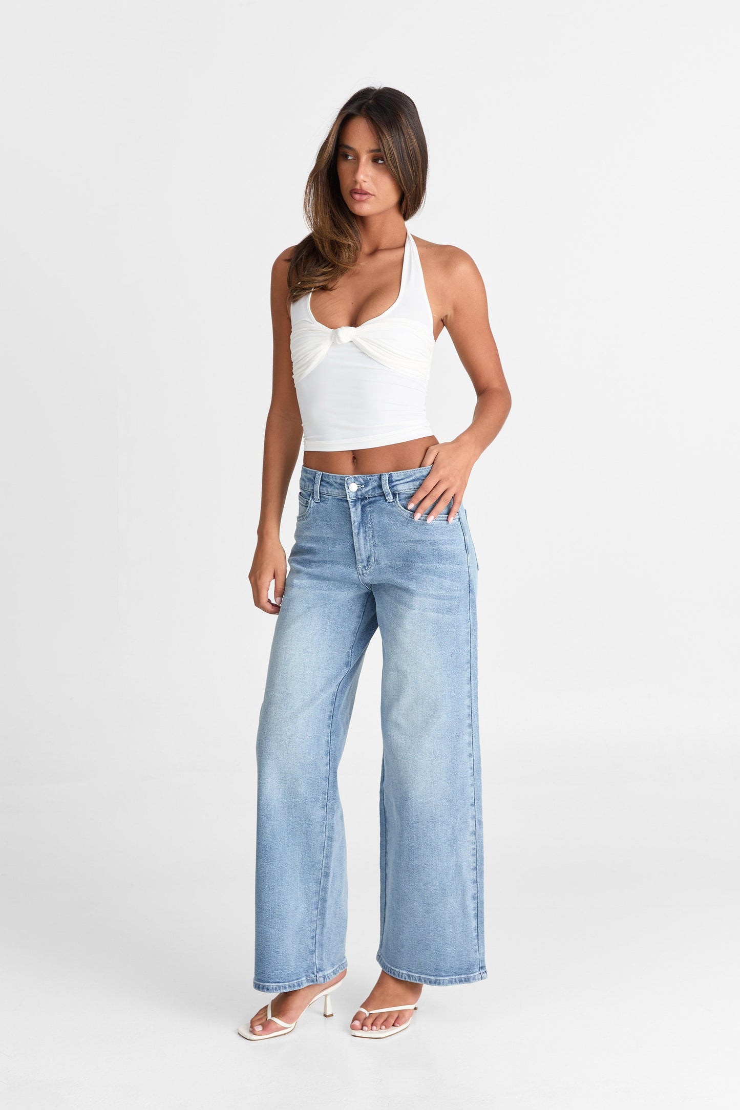 Aliyah Jean Denim Blue