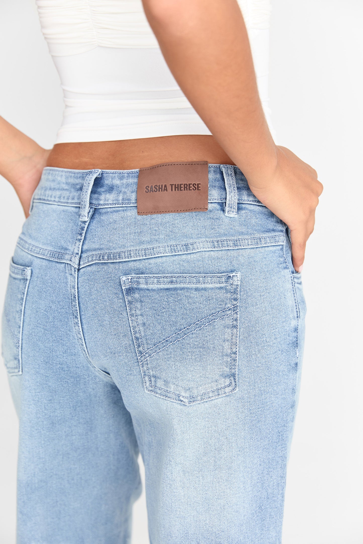 Aliyah Jean Denim Blue