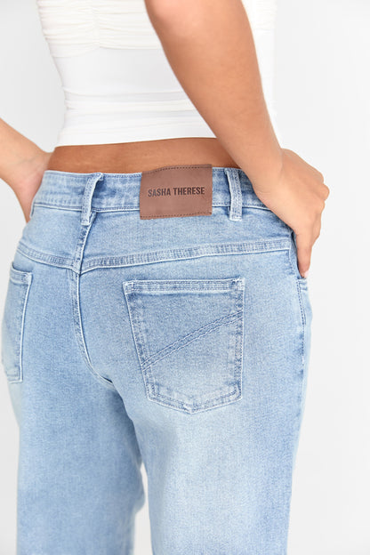 Aliyah Jean Denim Blue