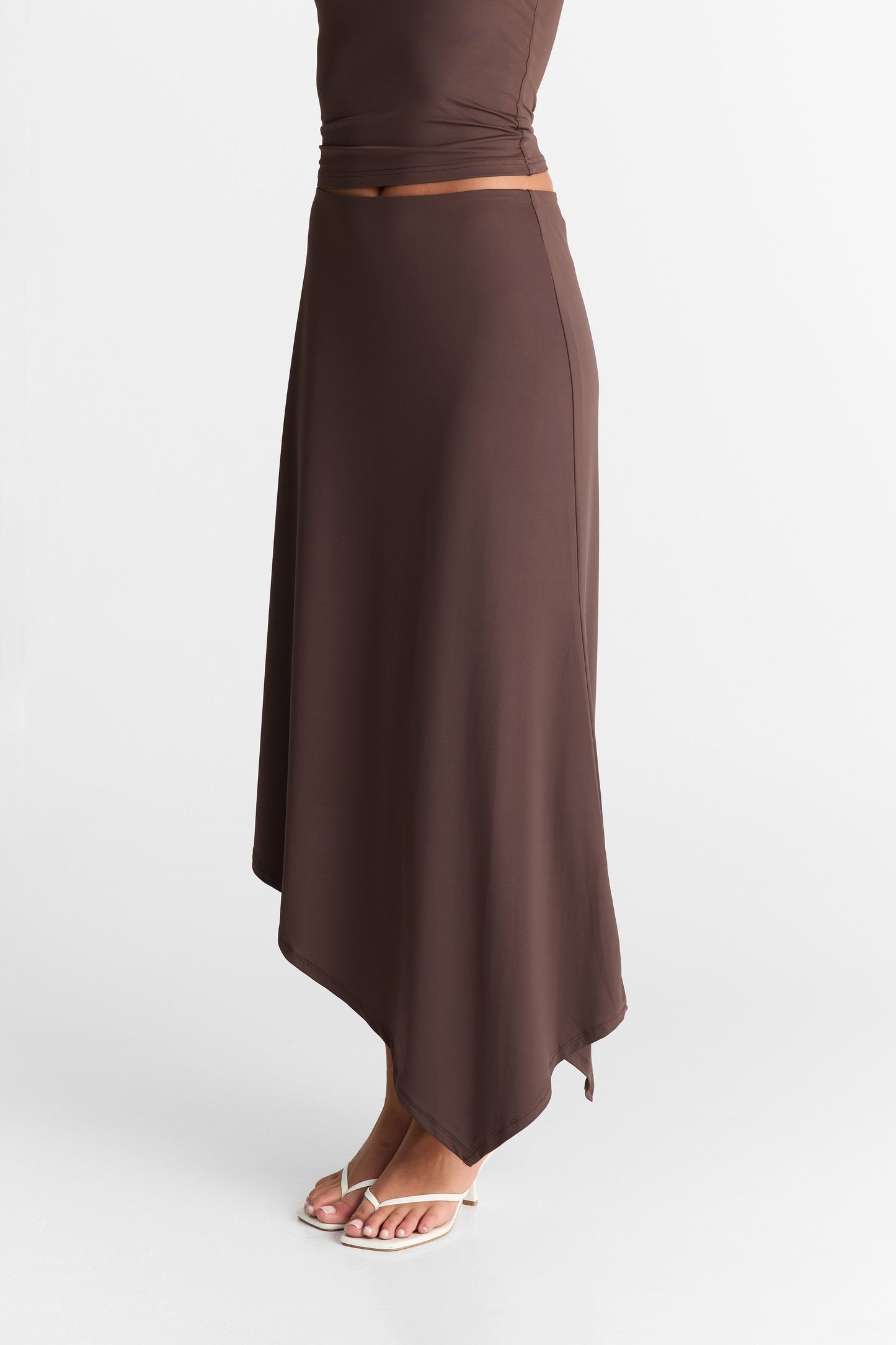 Lyra Maxi Skirt Chocolate