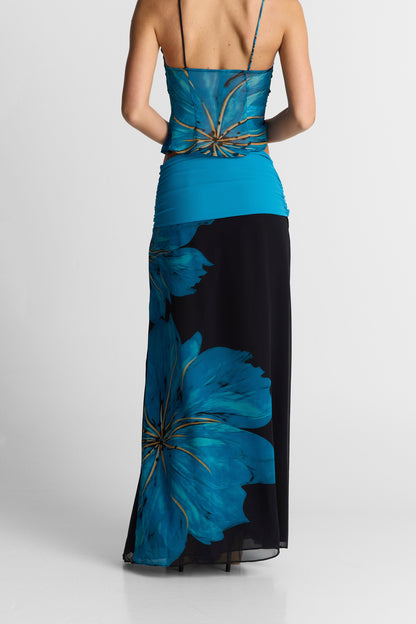 Marina Maxi Skirt Print