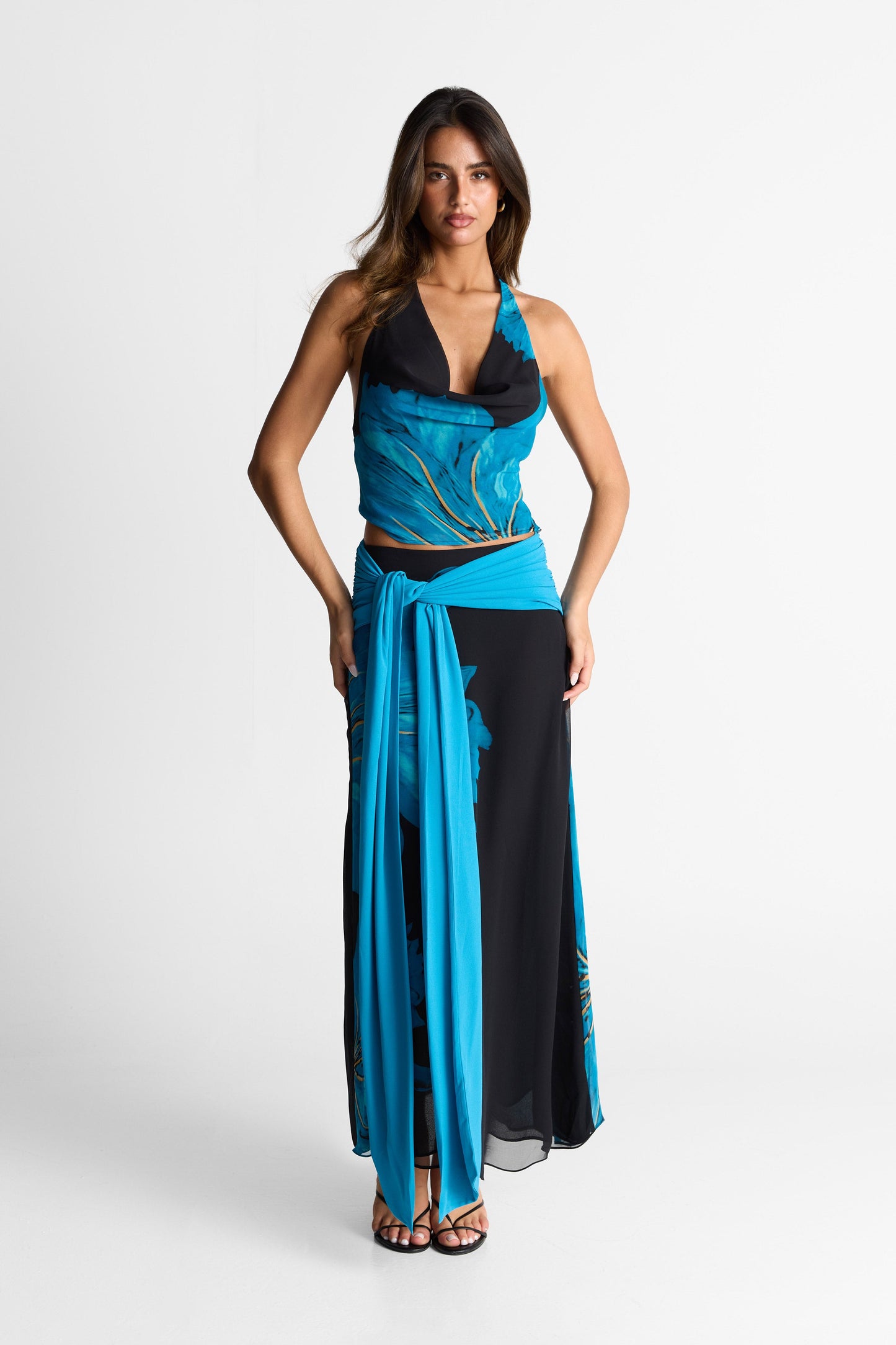 Marina Maxi Skirt Print