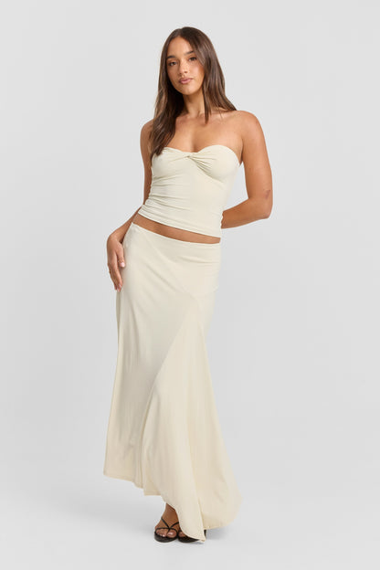Lucinda Midi Skirt Off White