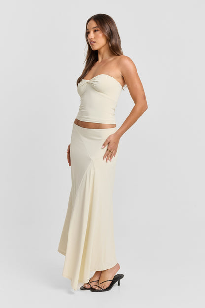 Lucinda Midi Skirt Off White