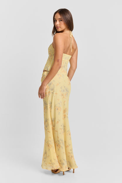 Juniper Maxi Skirt Yellow