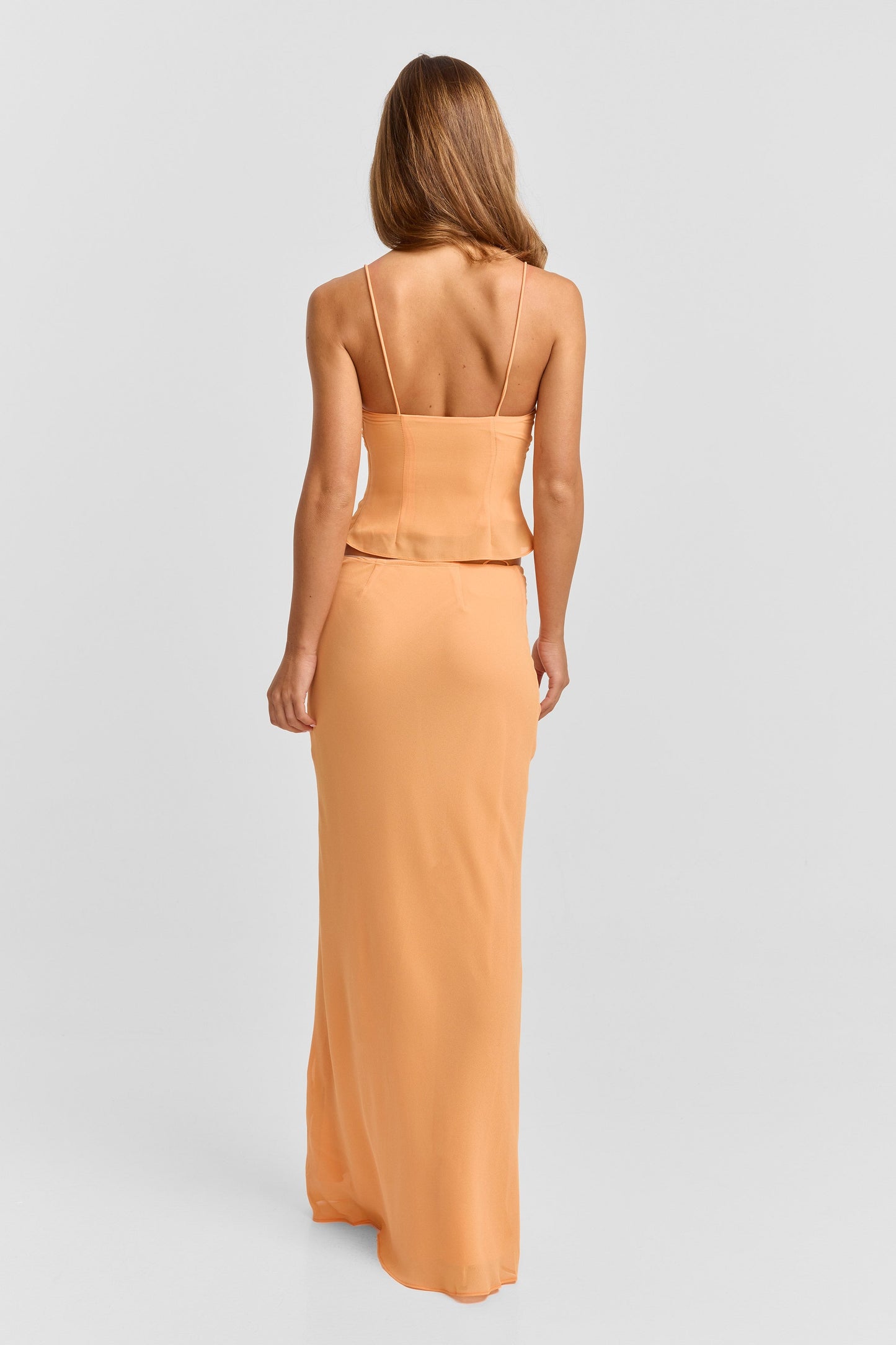 Juniper Maxi Skirt Tangerine
