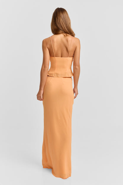 Juniper Maxi Skirt Tangerine