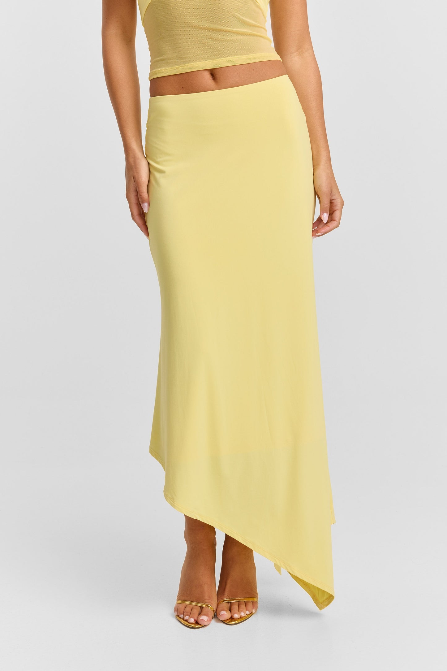 Lyra Maxi Skirt Yellow