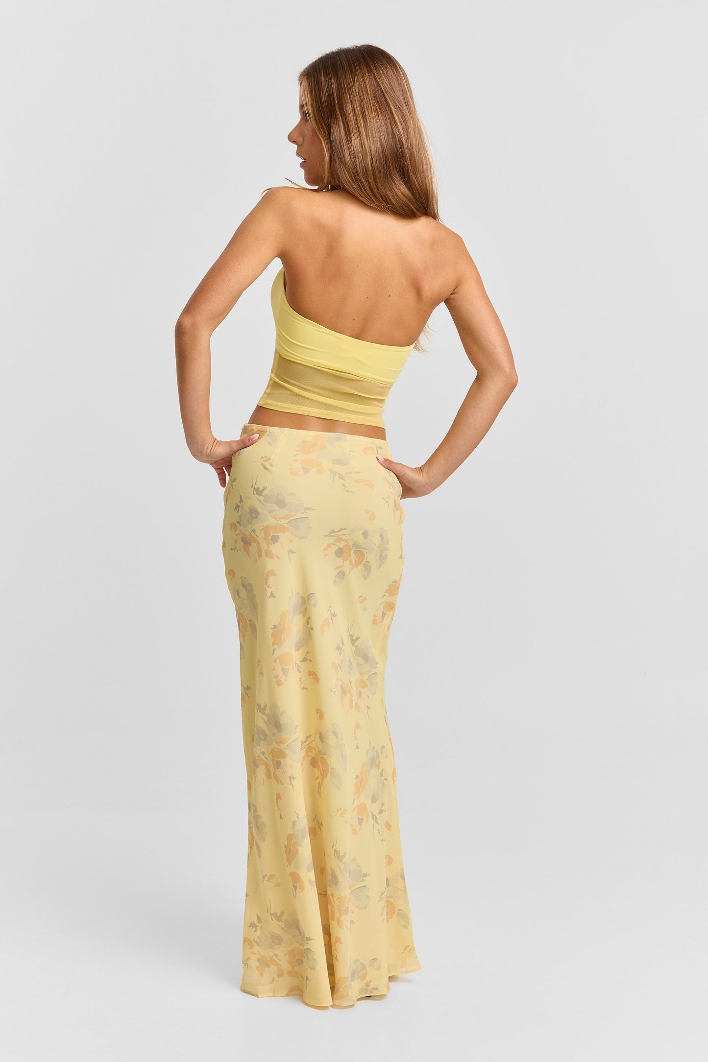 Juniper Maxi Skirt Yellow