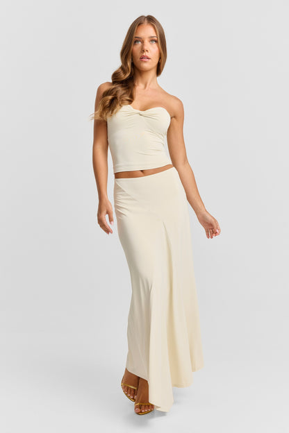 Lucinda Midi Skirt Off White