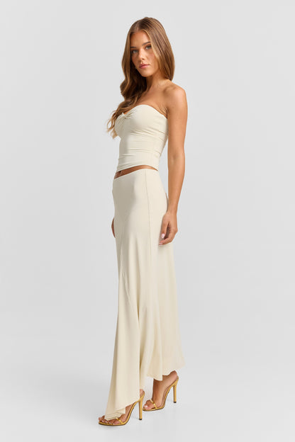 Lucinda Midi Skirt Off White