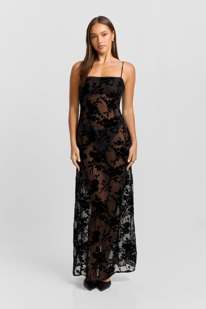 Ophelia Maxi Dress Black
