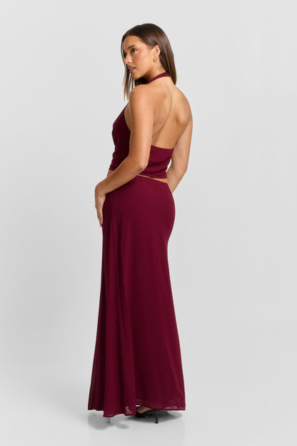 Seraphina Maxi Skirt Red