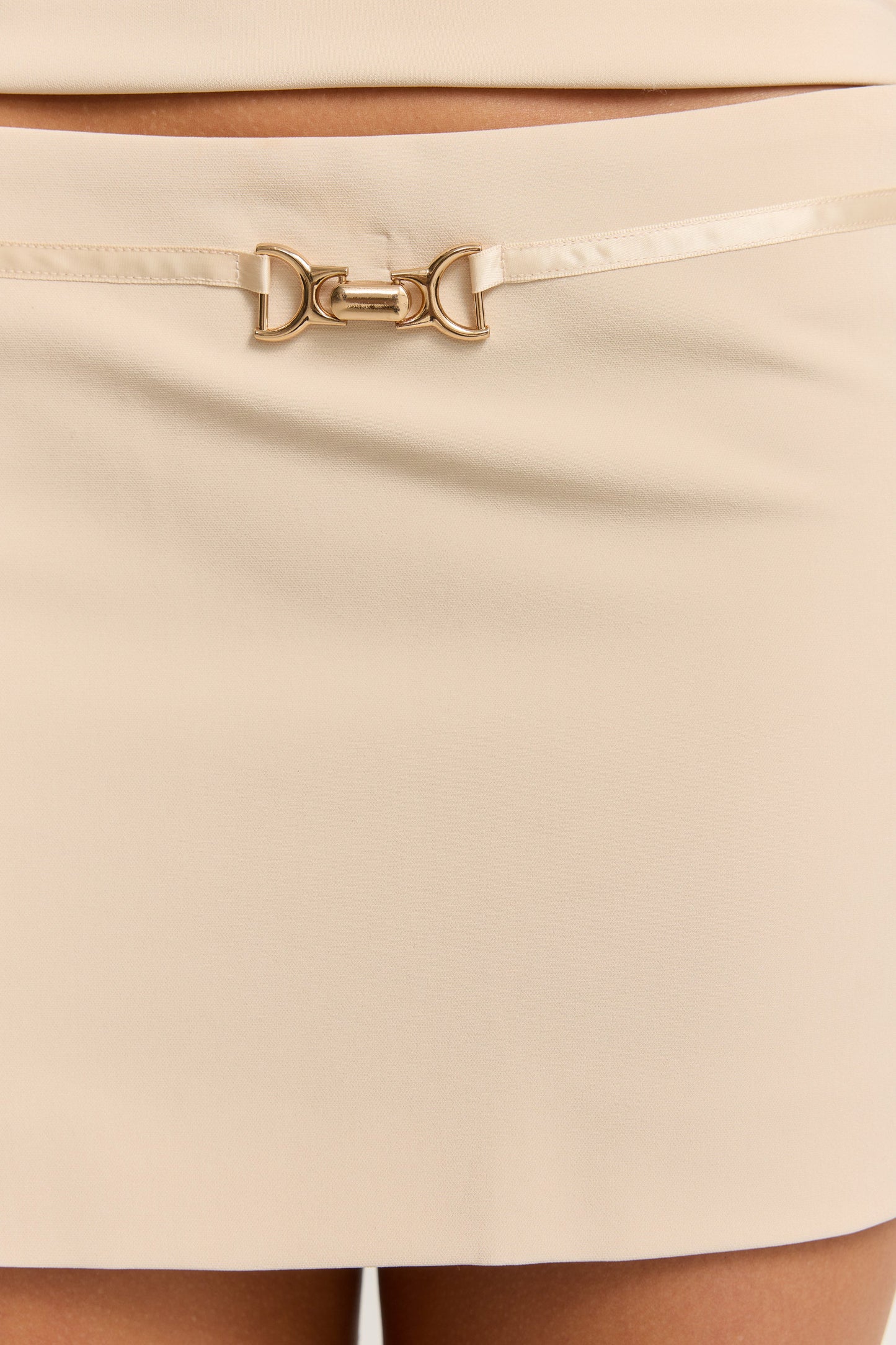 Zhara Mini Skirt Natural