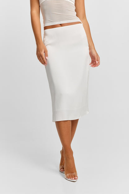 Anastasia Skirt White