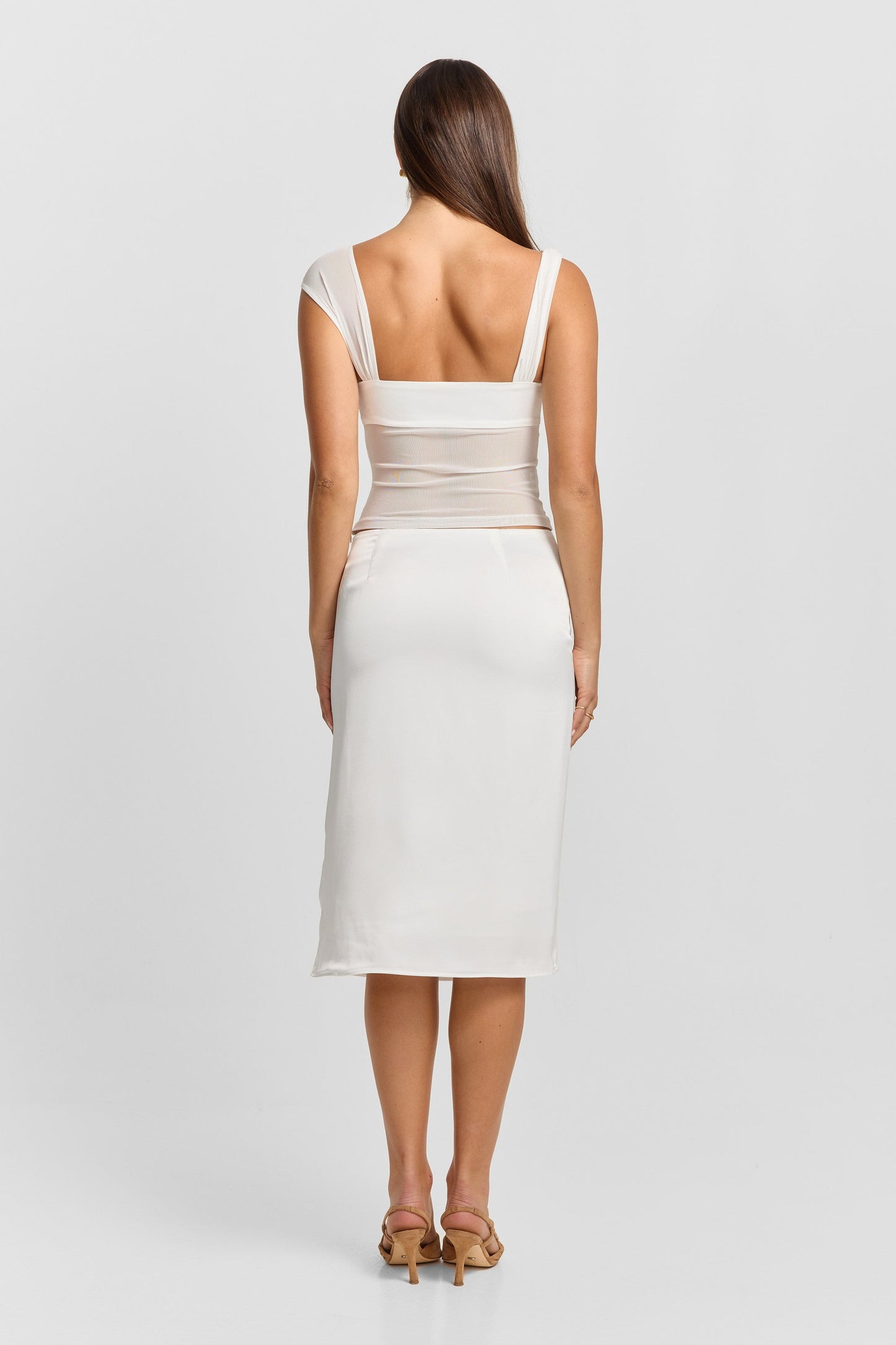 Anastasia Skirt White