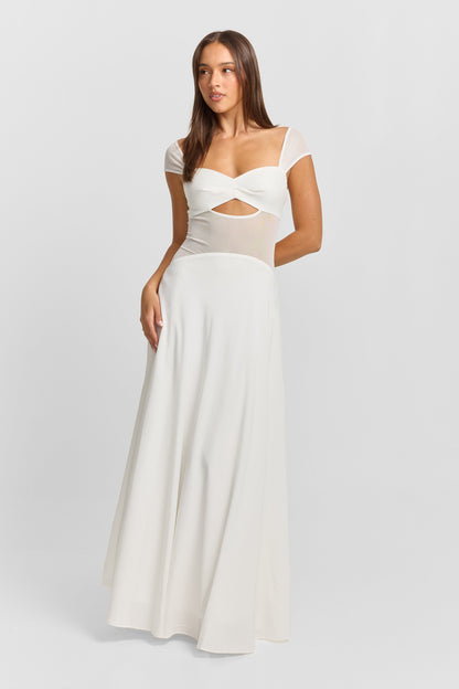 Anastasia Maxi Dress White
