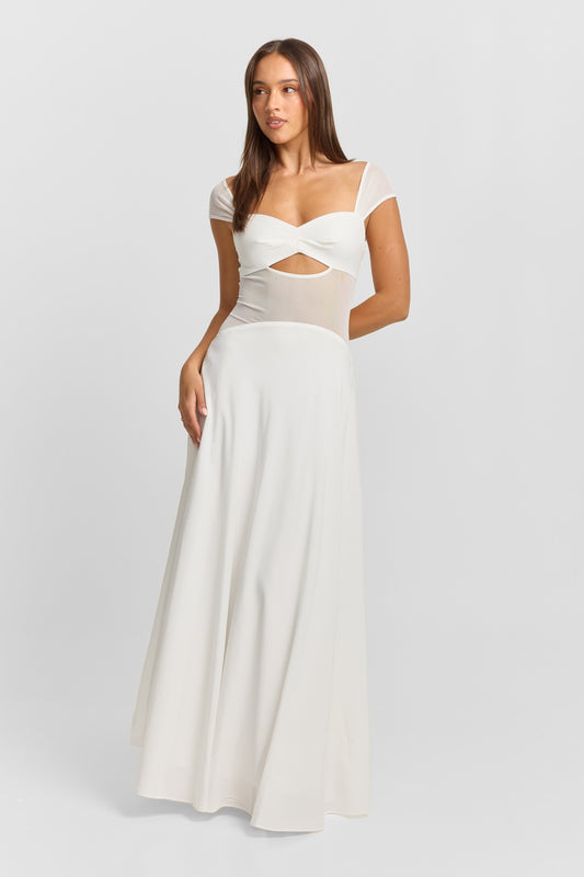 Anastasia Maxi Dress White