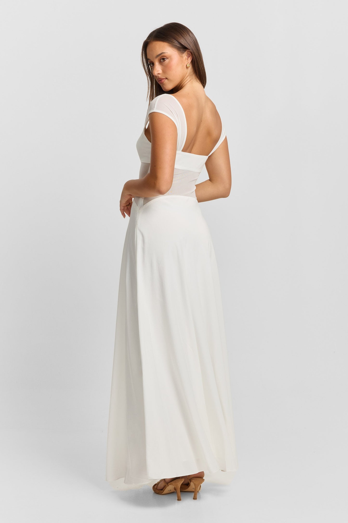 Anastasia Maxi Dress White