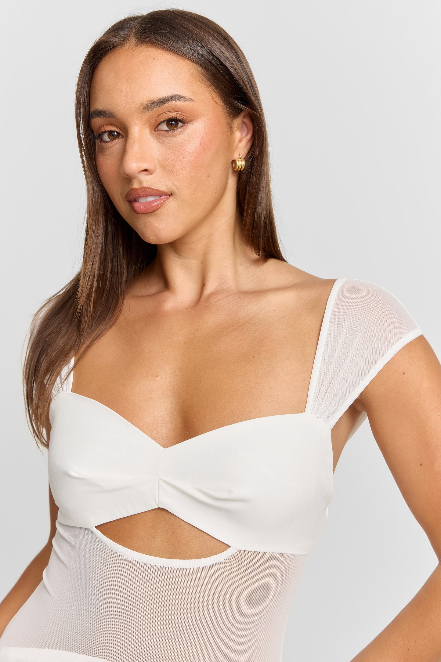 Anastasia Maxi Dress White