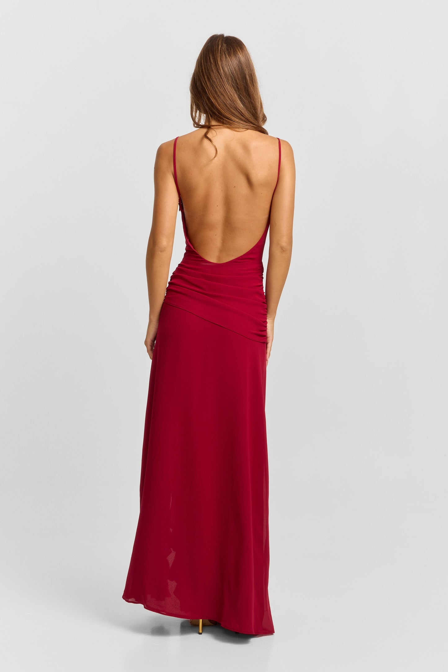 Odette Maxi Dress Red