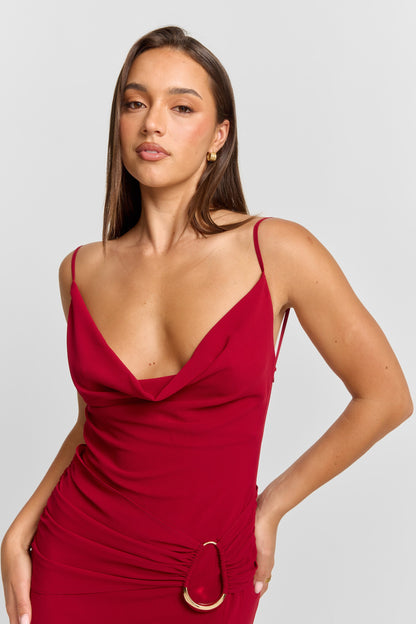 Odette Maxi Dress Red