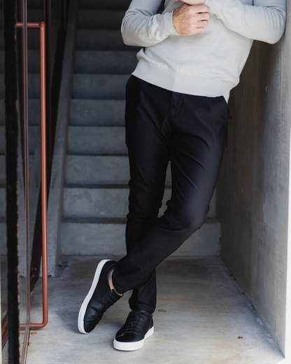AZOTH - BLACK SLIM FIT CHINO