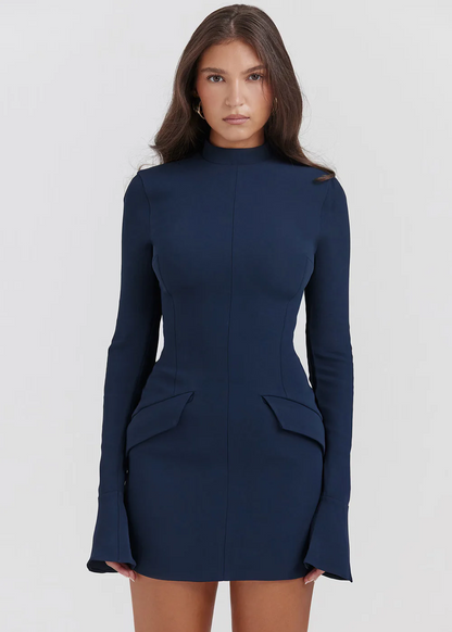 AZOTH - LAYLA | MINIVESTIDO BODYCON DE PUNTO