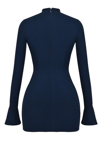 AZOTH - LAYLA | MINIVESTIDO BODYCON DE PUNTO