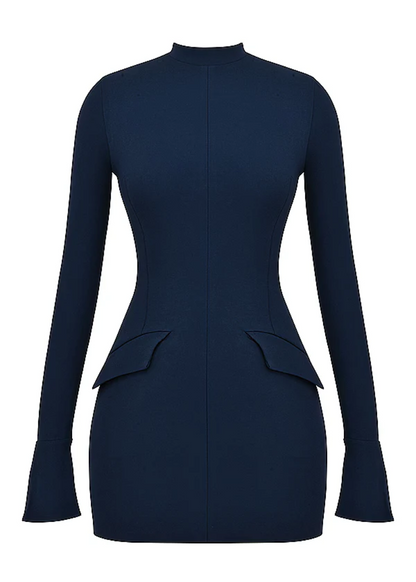 AZOTH - LAYLA | MINIVESTIDO BODYCON DE PUNTO