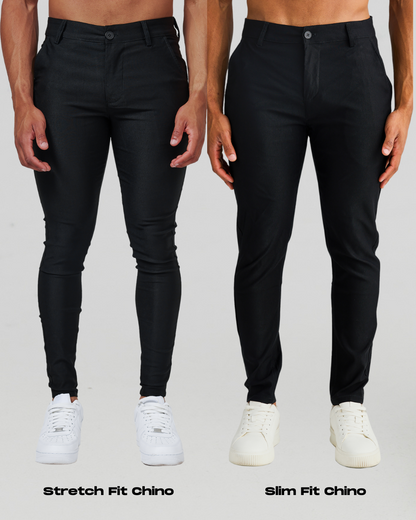 AZOTH - BLACK SLIM FIT CHINO