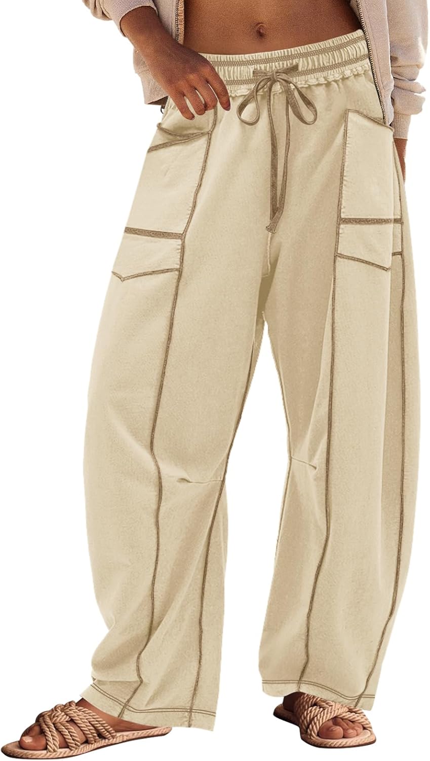 LINA | Barrel-Pants – Weite Sommer-Loungehose für jeden Moment