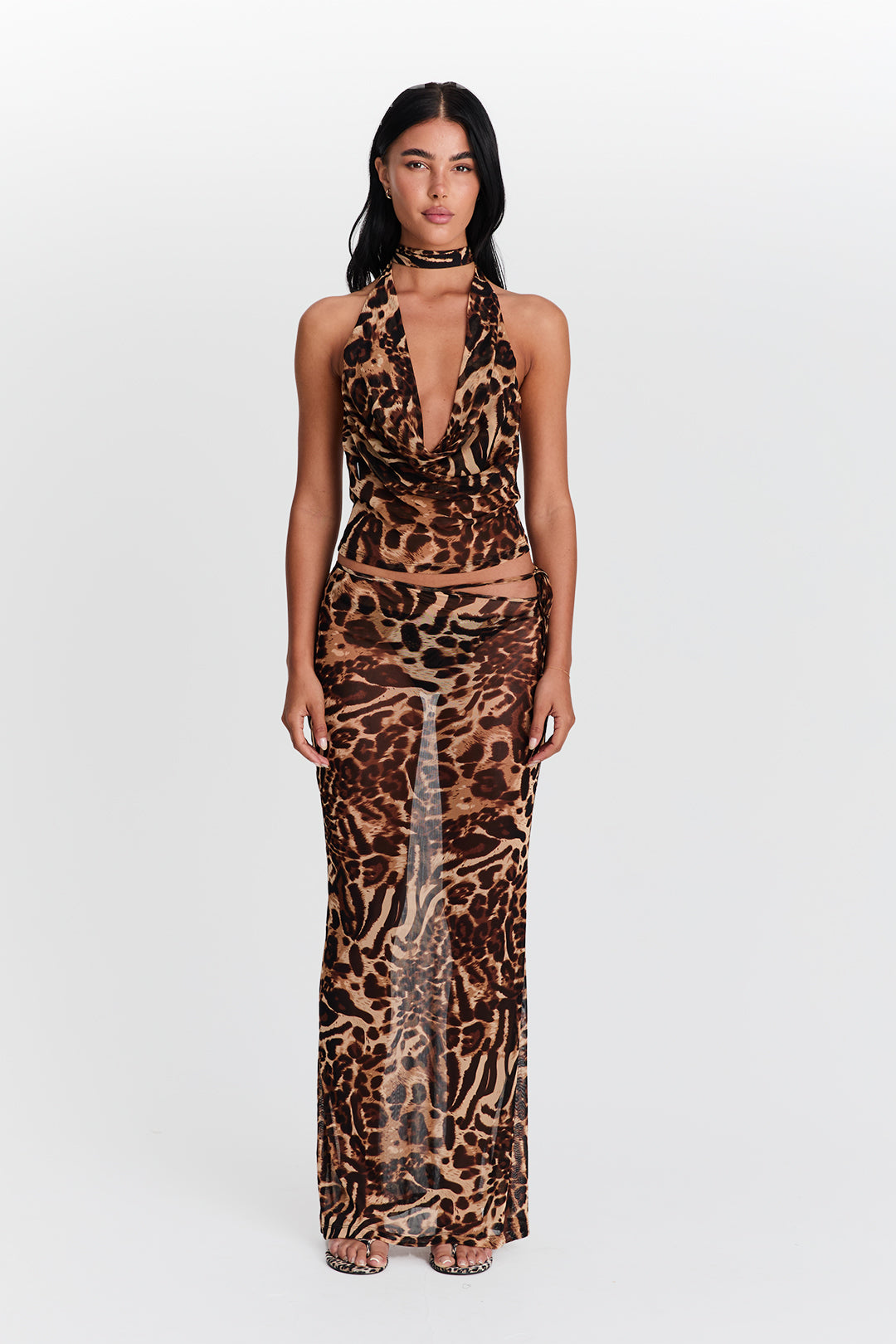 Aubrey Top Leopard Print