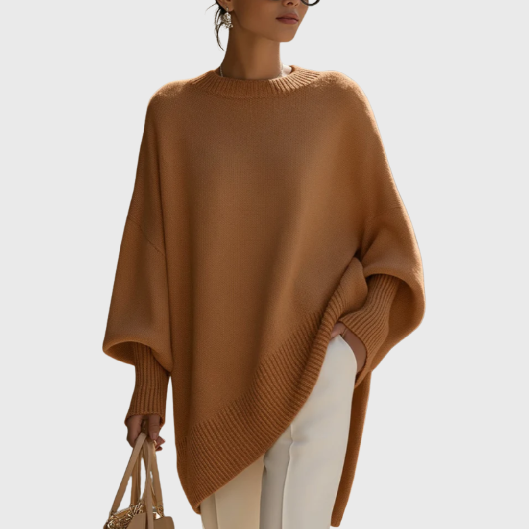 Livia | Oversize-Poncho-Pullover