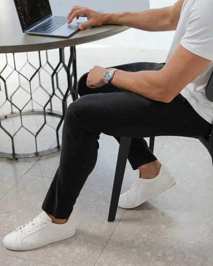 AZOTH - BLACK SLIM FIT CHINO