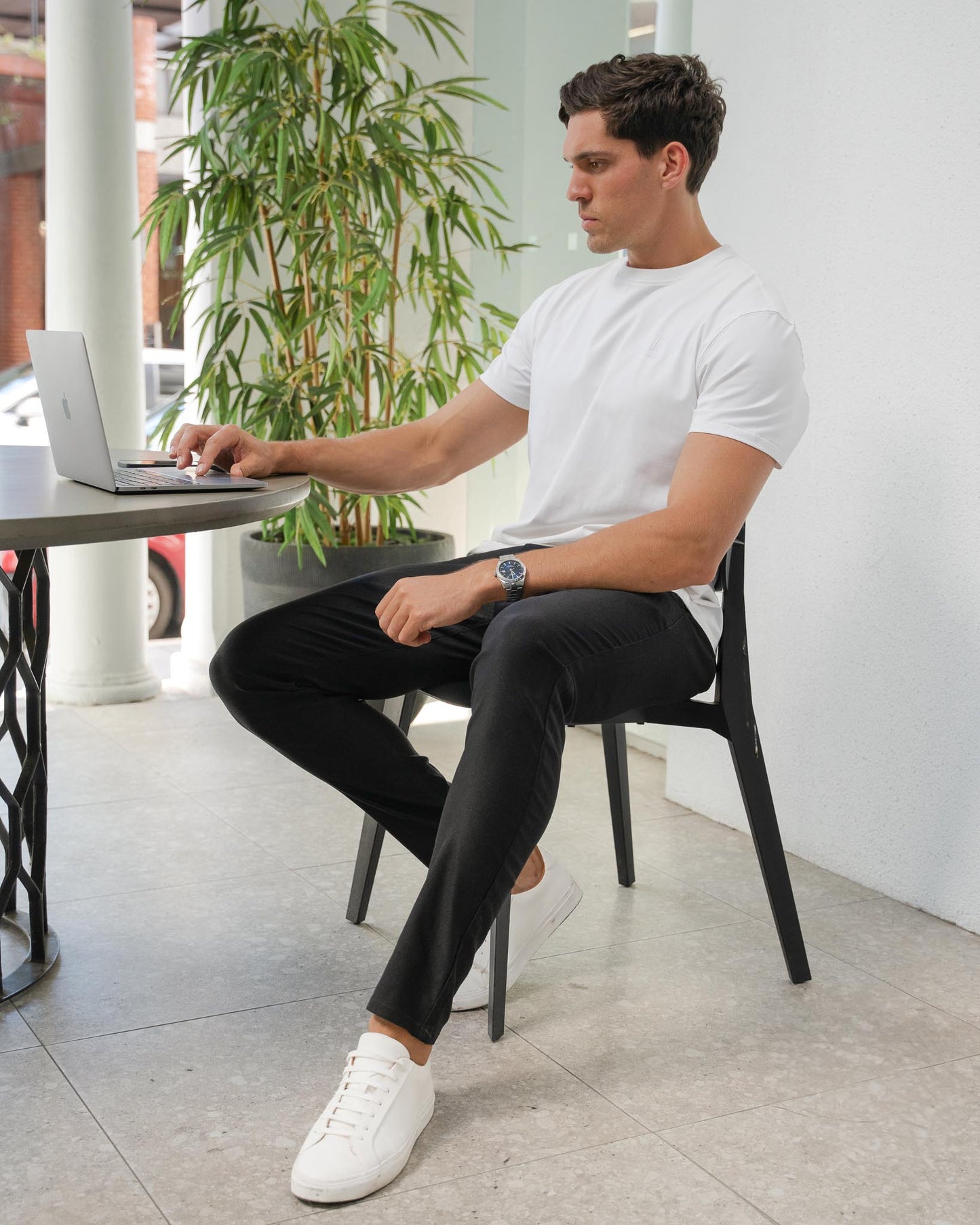 AZOTH - BLACK SLIM FIT CHINO