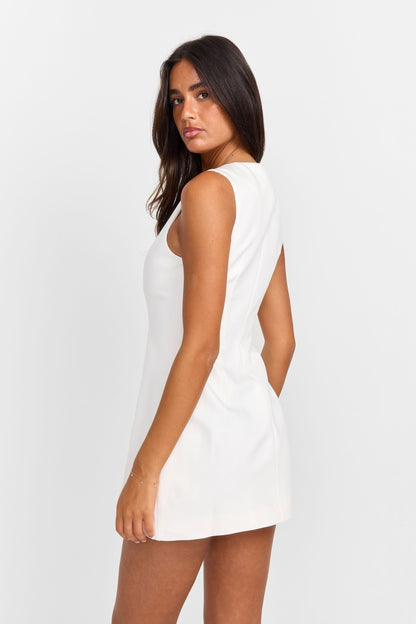 Melody Mini Dress Ivory