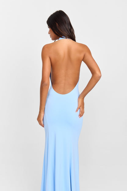 Luna Maxi Dress Blue