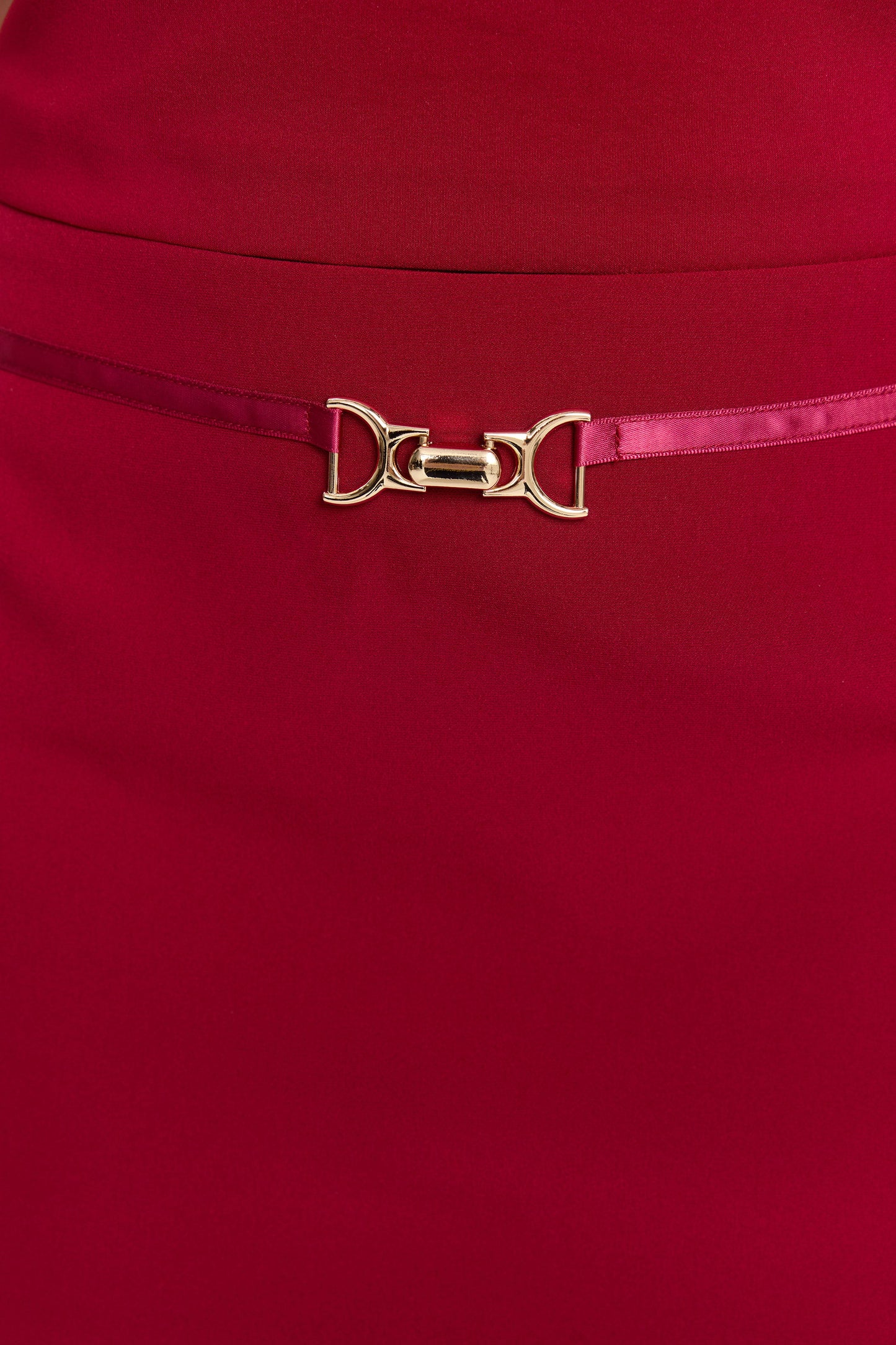 Zhara Mini Skirt Red