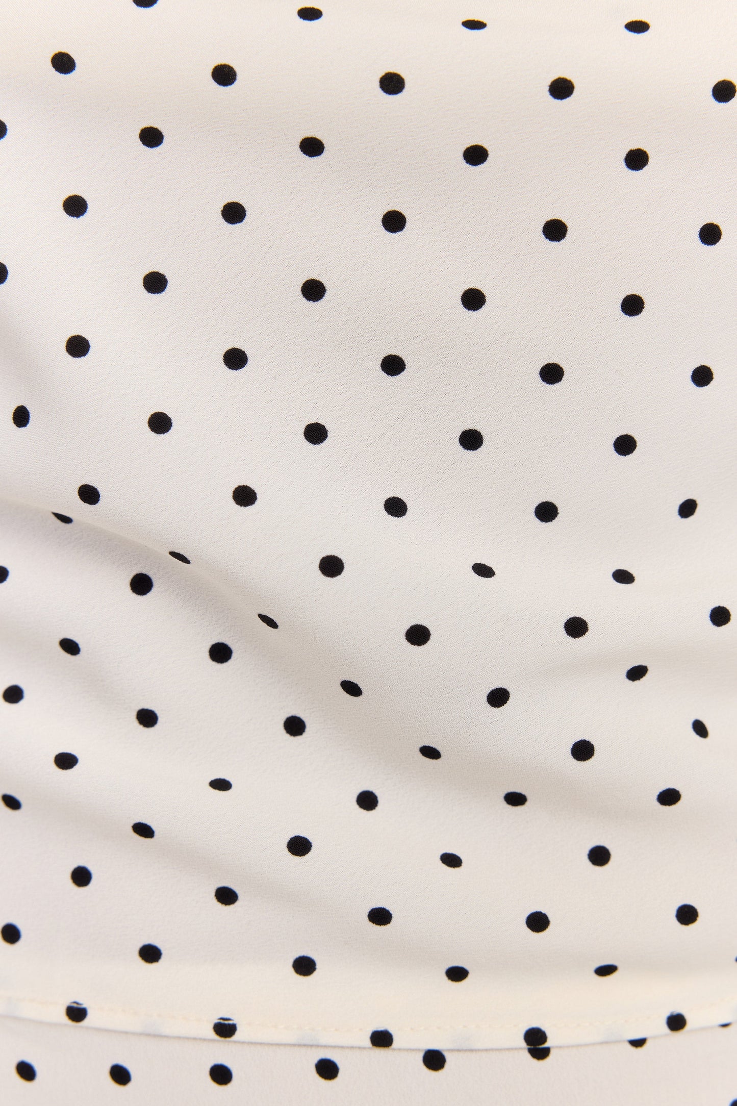 Lottie Bandana White Polkadot