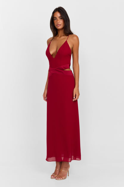 Sia Maxi Dress Red