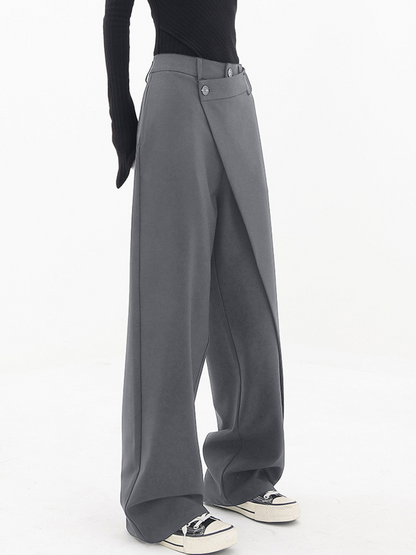 AZOTH - ASYMMETRIC BAGGY PANTALON