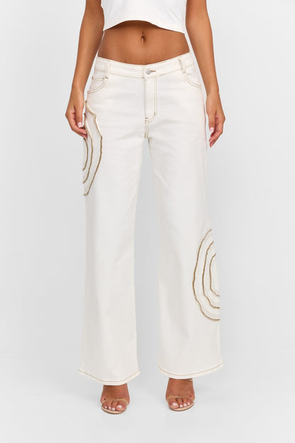 Sahara Jeans White