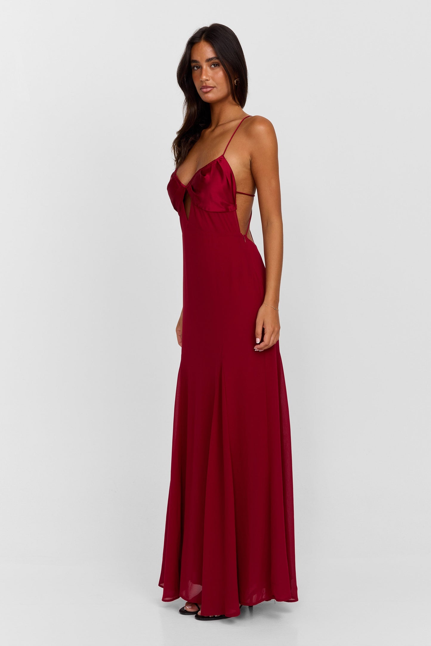 Electra Maxi Dress Red