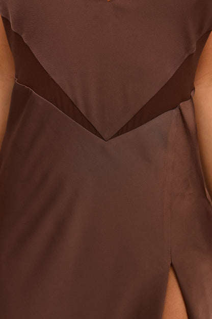 Arabella Maxi Dress Chocolate