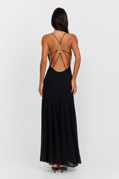 Electra Maxi Dress Black